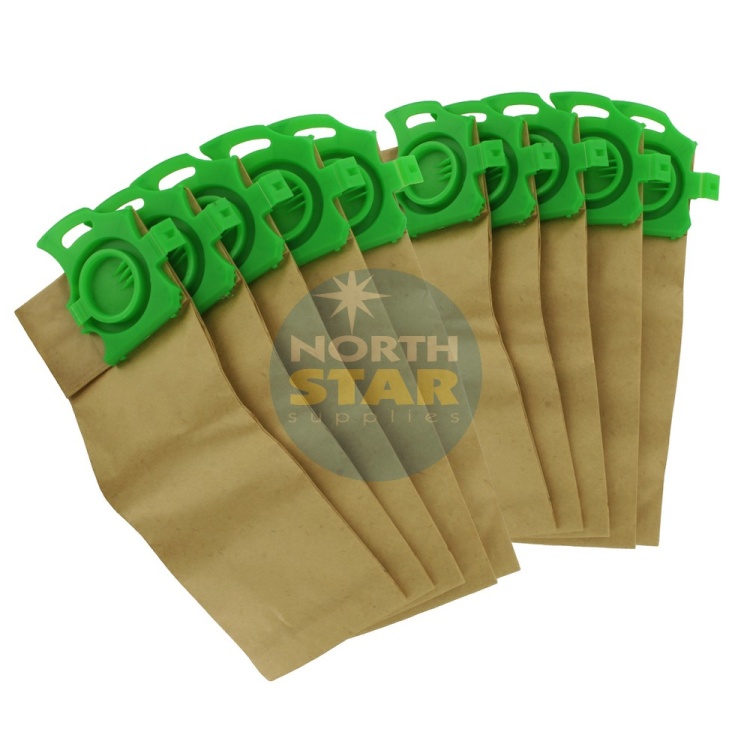 Compatible for Sebo Dart & Felix Series Paper Bags (Pack of 10)