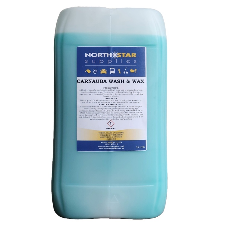 Carnauba Wash & Wax Shampoo - North Star Supplies